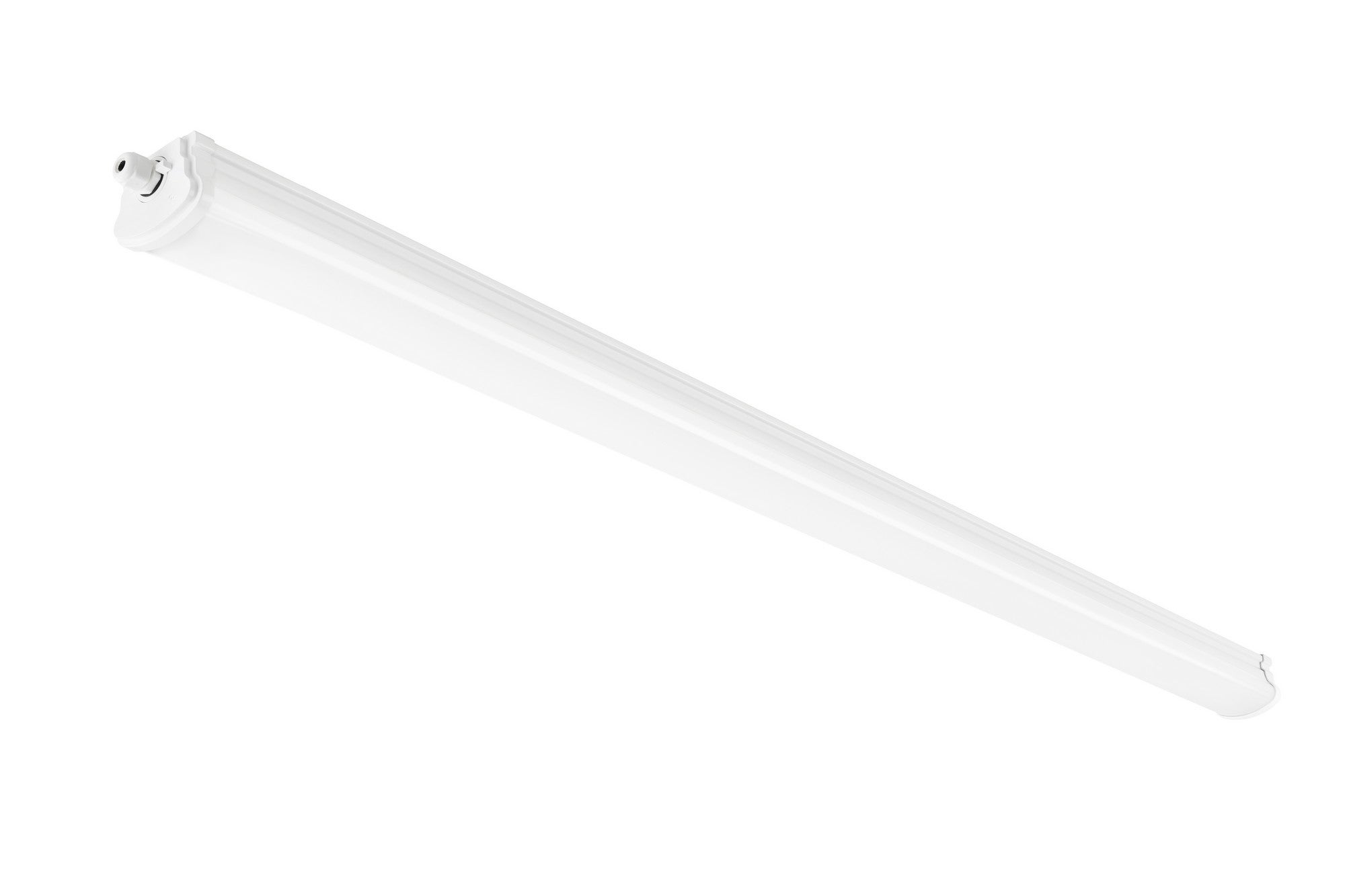 Réglette OAKLAND 120 Double Matière plastique Blanc, H.6.5 - IP65 - LED ...
