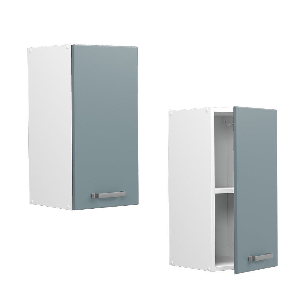 Vicco Elément haut de cuisine R-Line, Bleu-gris, 30cm - 5
