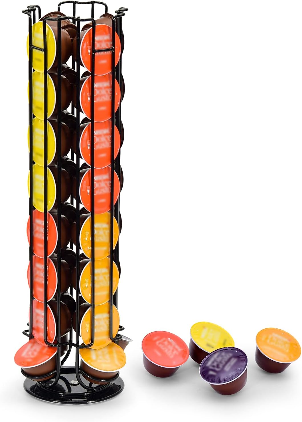 Obrotowy uchwyt na 32 kapsułki Dolce Gusto, czarny