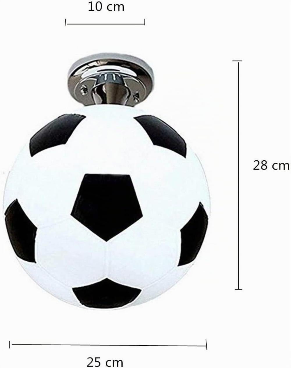 Lustre Design Bola de Futebol, Iluminação Moderna Criativa para Quarto ...
