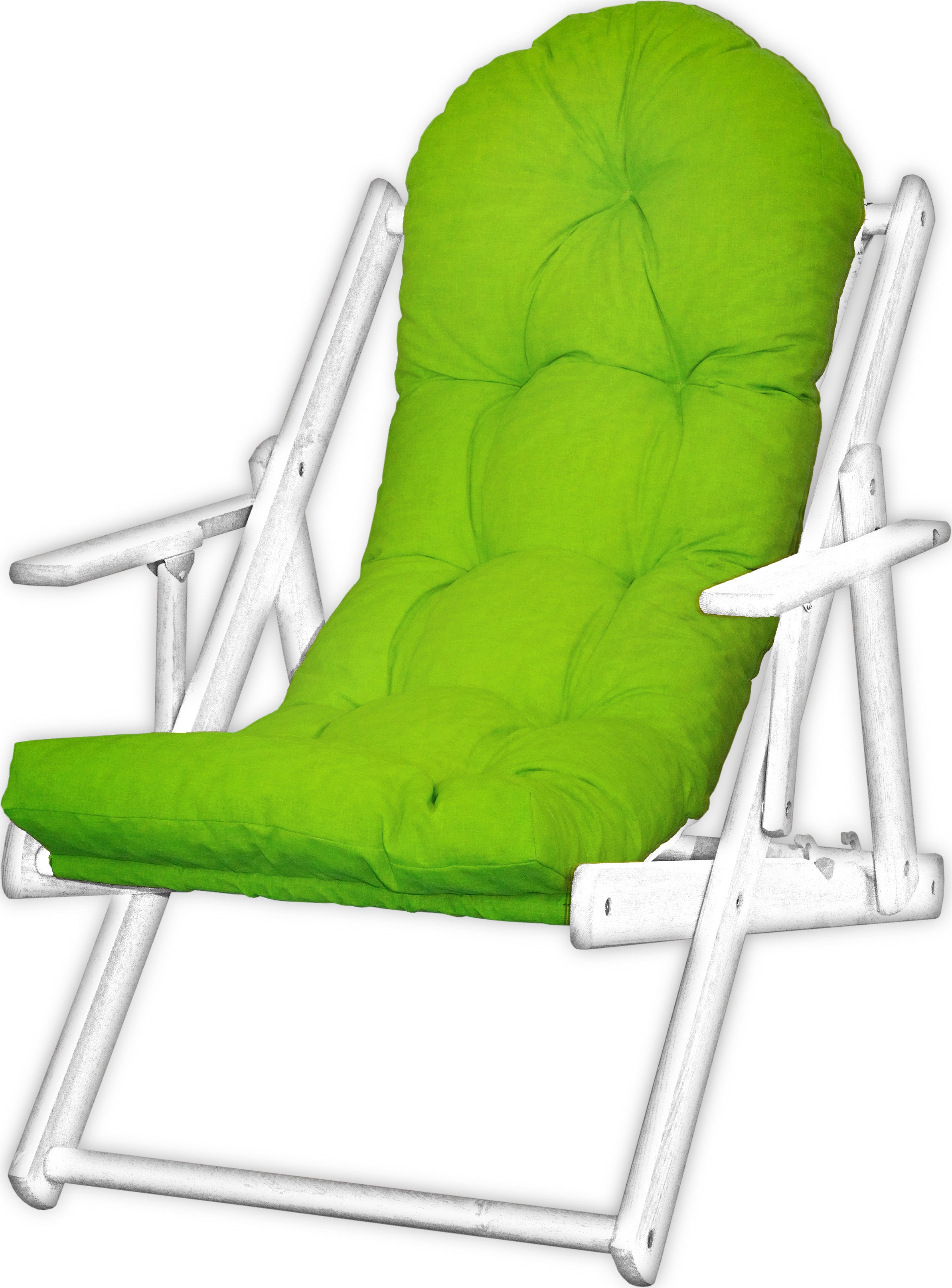 Poduszka na leżak drewniany AMPO limonka 1 szt.