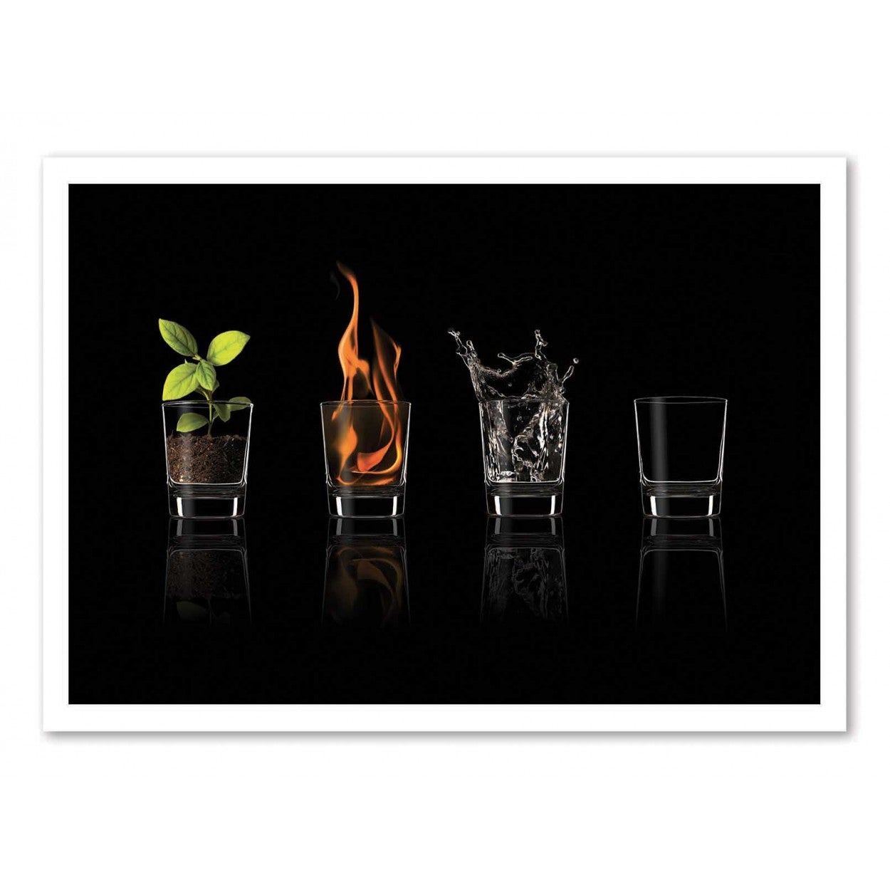 Affiche d’art 50 x 70 cm - elements... - jose maría frutos