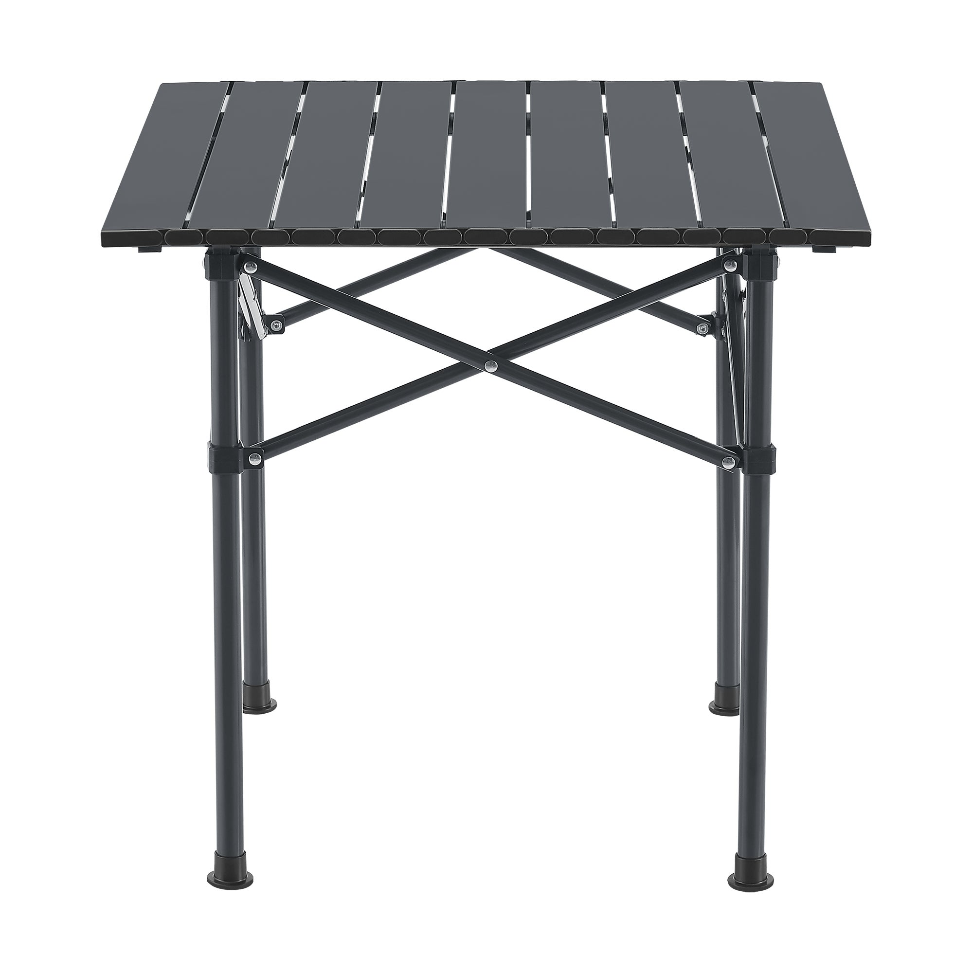 Set de table et 2 chaises pliantes Bellante gris casa.pro - 5