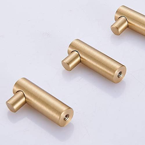 GLYYR Oro Spazzolato Ganci Appendiabiti da Parete, Gancio Porta Asciugamani Noce + Alluminio Gancio Appendiabiti per Cucina, Ufficio, Bagno, Vite Installazione,4 Hooks GLYYR Oro Spazzolato Ganci Appendiabiti da Parete, Gancio Porta Asciugamani Noce + Alluminio Gancio Appendiabiti per Cucina, Ufficio, Bagno, Vite Installazione,4 Hooks