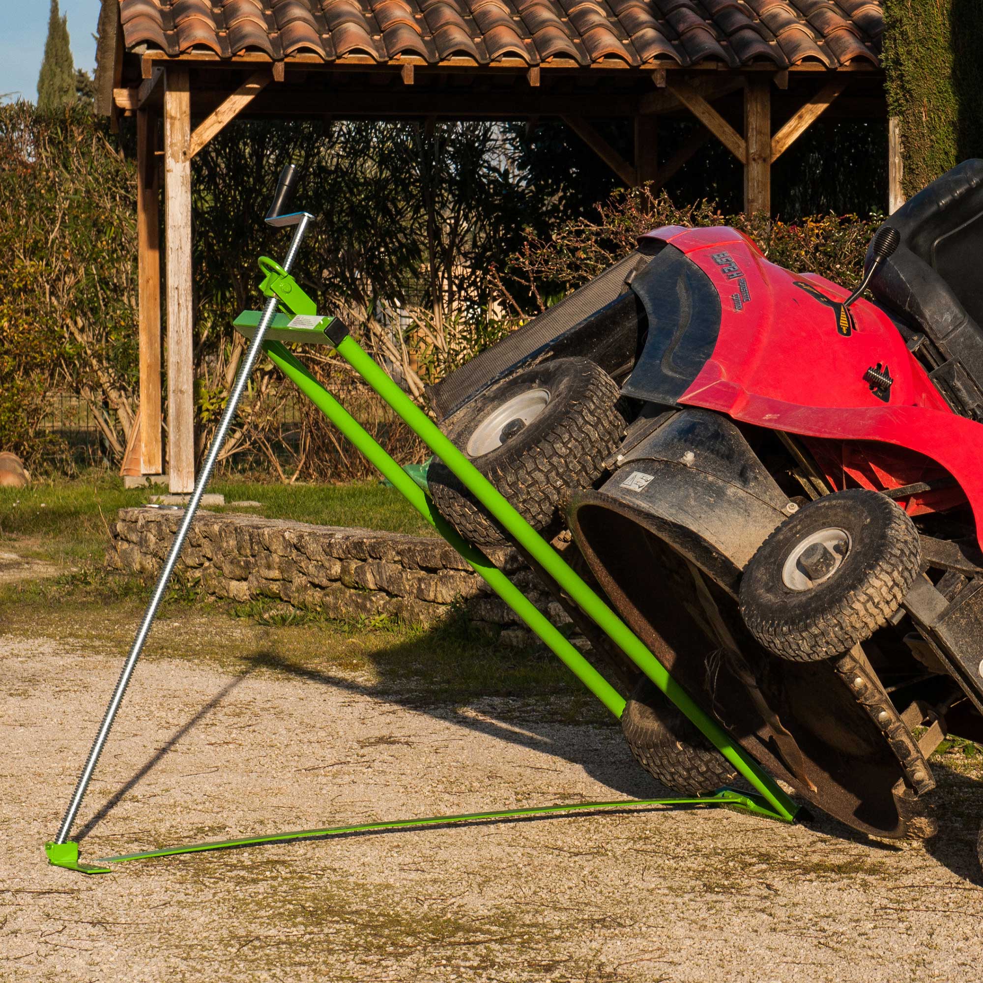 Lève tondeuse autoportée à vis charge max : 400 kg - 4