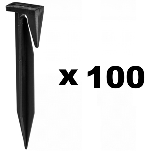 150 Picchetti Per Robot Tosaerba | Fissaggio Filo Perimetrale | Ganci Da Terra Universali | Per Gardena, Husqvarna E Altri - Foto 4