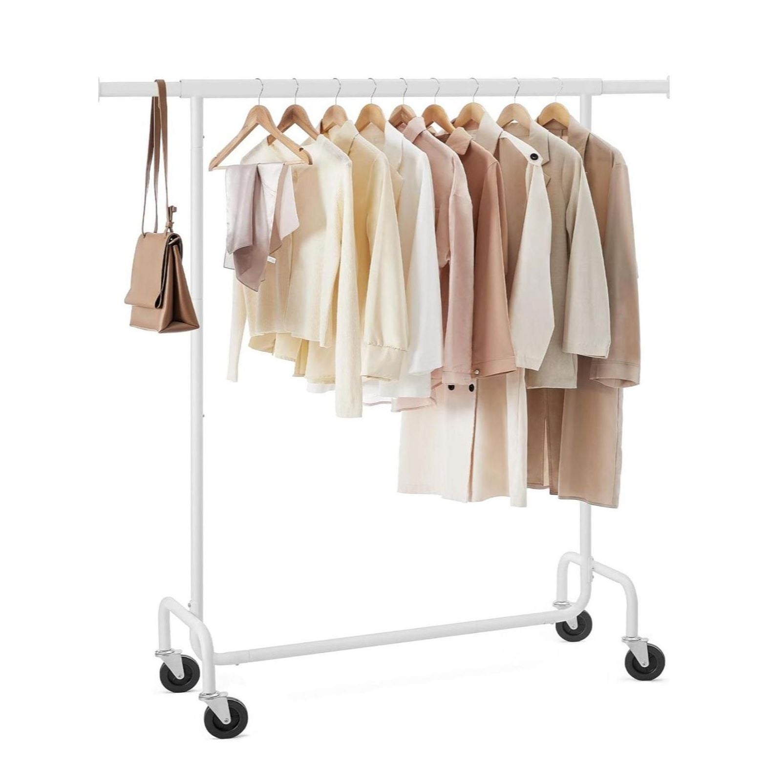 Burro Con Ruedas Burro Ropa con Ruedas | Perchero | Burro Extensible | Carga Pesada ...