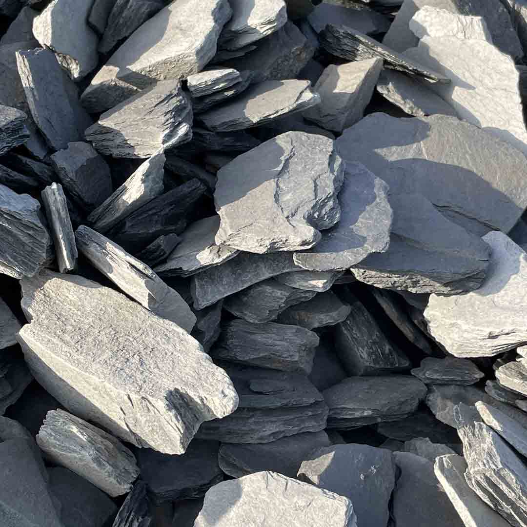 Paillettes Ardoise Angevine - 30/60 mm - PIERRE ET PARQUET - Big Bag 700 kg - 3