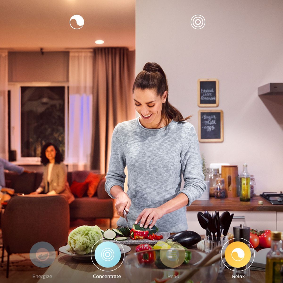 Suspension PHILIPS HUE White Ambiance FAIR Noir+tlc - 3