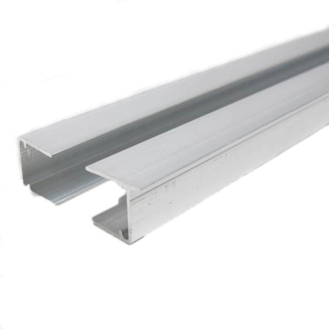 Profil d'obturation couverture polycarbonate L 98 cm ( x 2 pièces) Aluminium, E : 16 mm, L : 98 cm