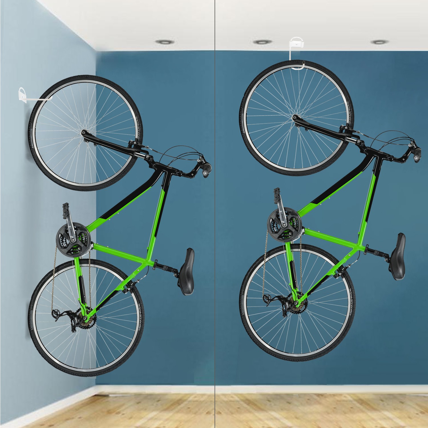 Gancho Wolfpack Para Bici Pared o Techo Leroy Merlin