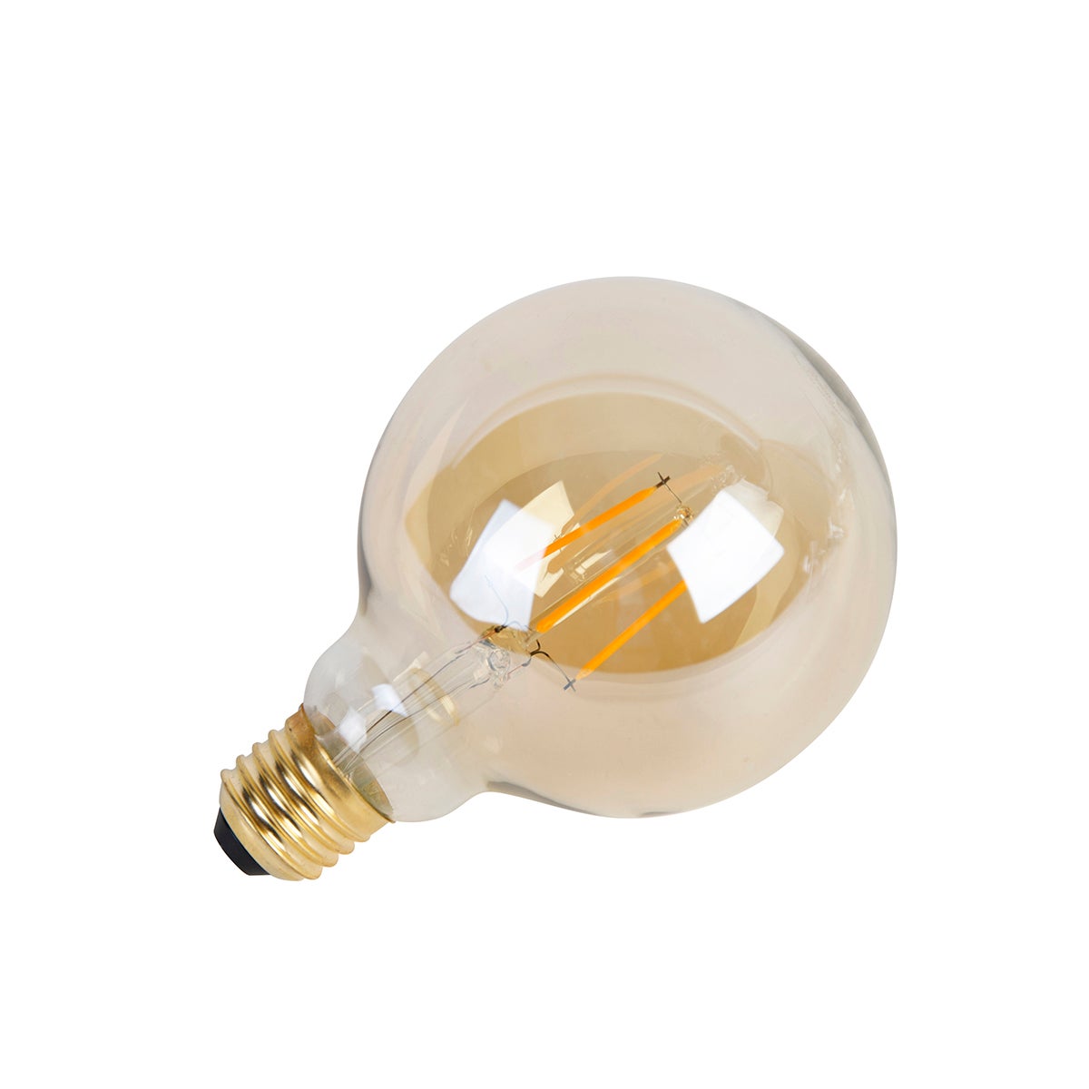 Lâmpada LED E27 regulável em 3 níveis G95 Goldline 5W 530lm 2200K - 7