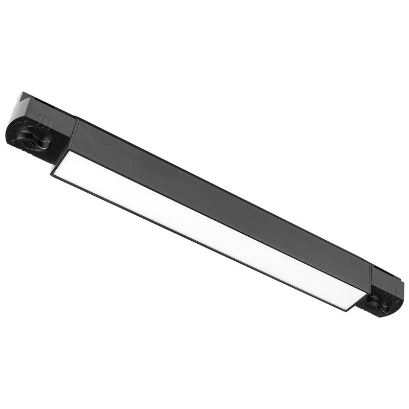 Lampa szynowa LED 1-fazowa Mondi 35cm 15W 4000K IP20 oprawa świetlna liniowa czarna MasterLED