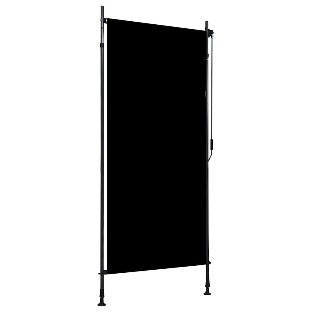 Estor enrollable exterior de 100 x 270 cm, color antracita.