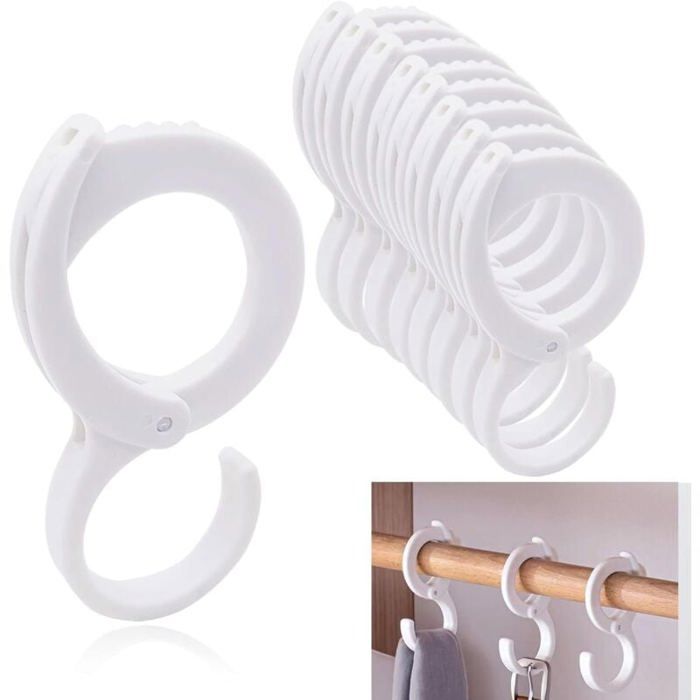 Crochet Pour Radiateur Sèche-Serviettes Universel,Lot De 6 Crochets De Salle De Bain, Porte