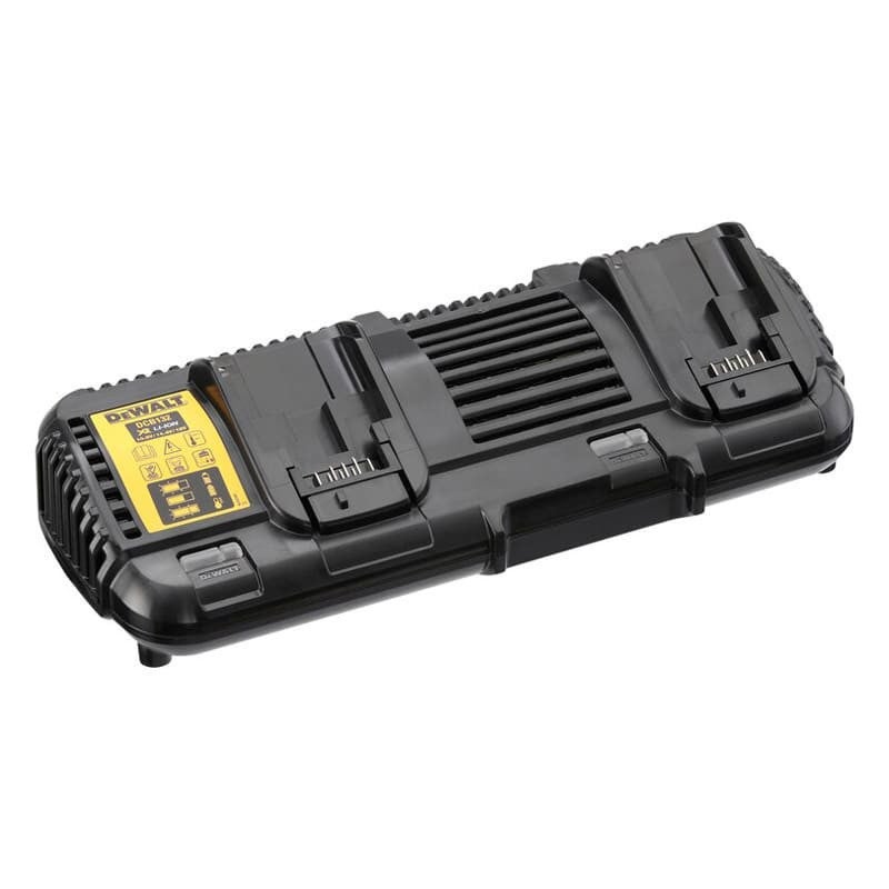Ładowarka do baterii DEWALT DCB132-QW Podwójna 4A, Wskaźnik LED