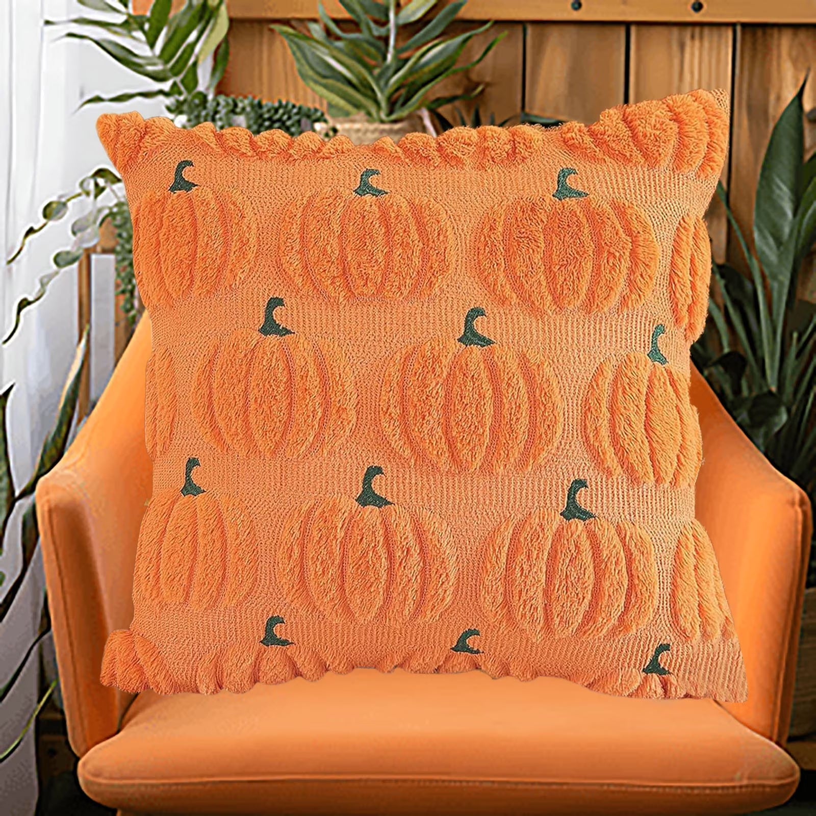 Peluche citrouille moelleuse en peluche,jouet durable,citrouille d'Halloween,décoration de