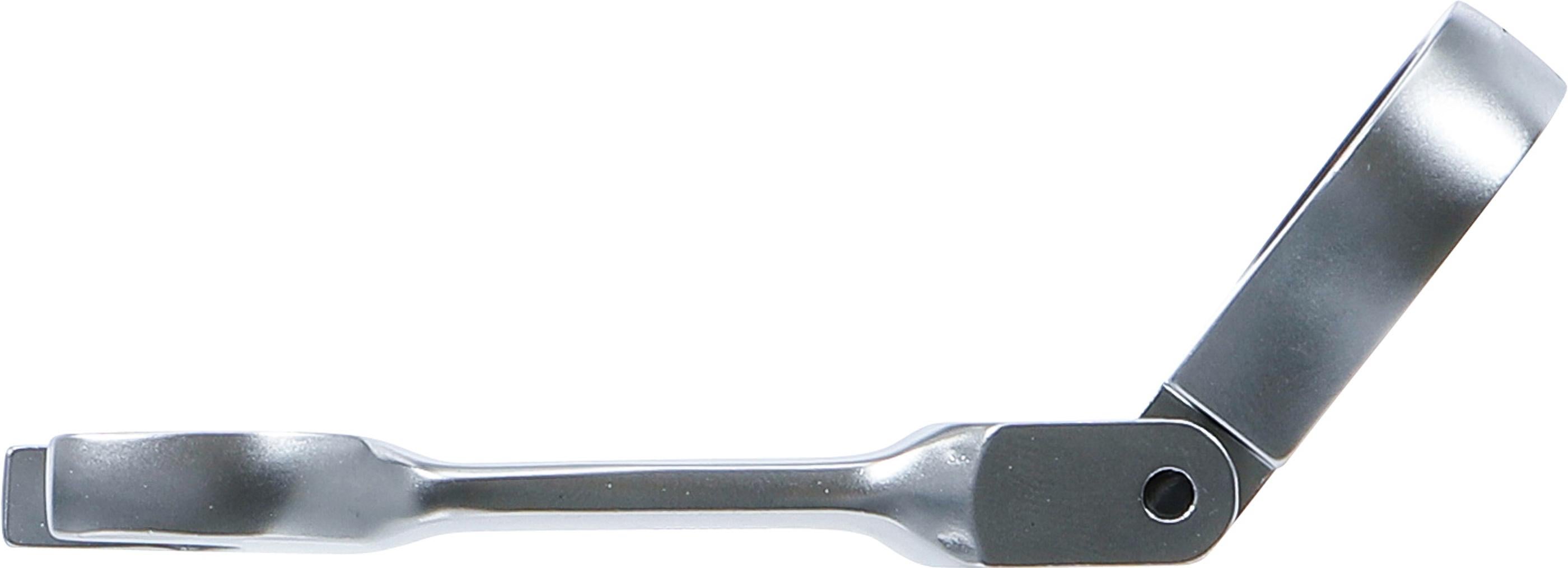 Clé mixte à cliquet | courte | à couder | 14 mm - 2