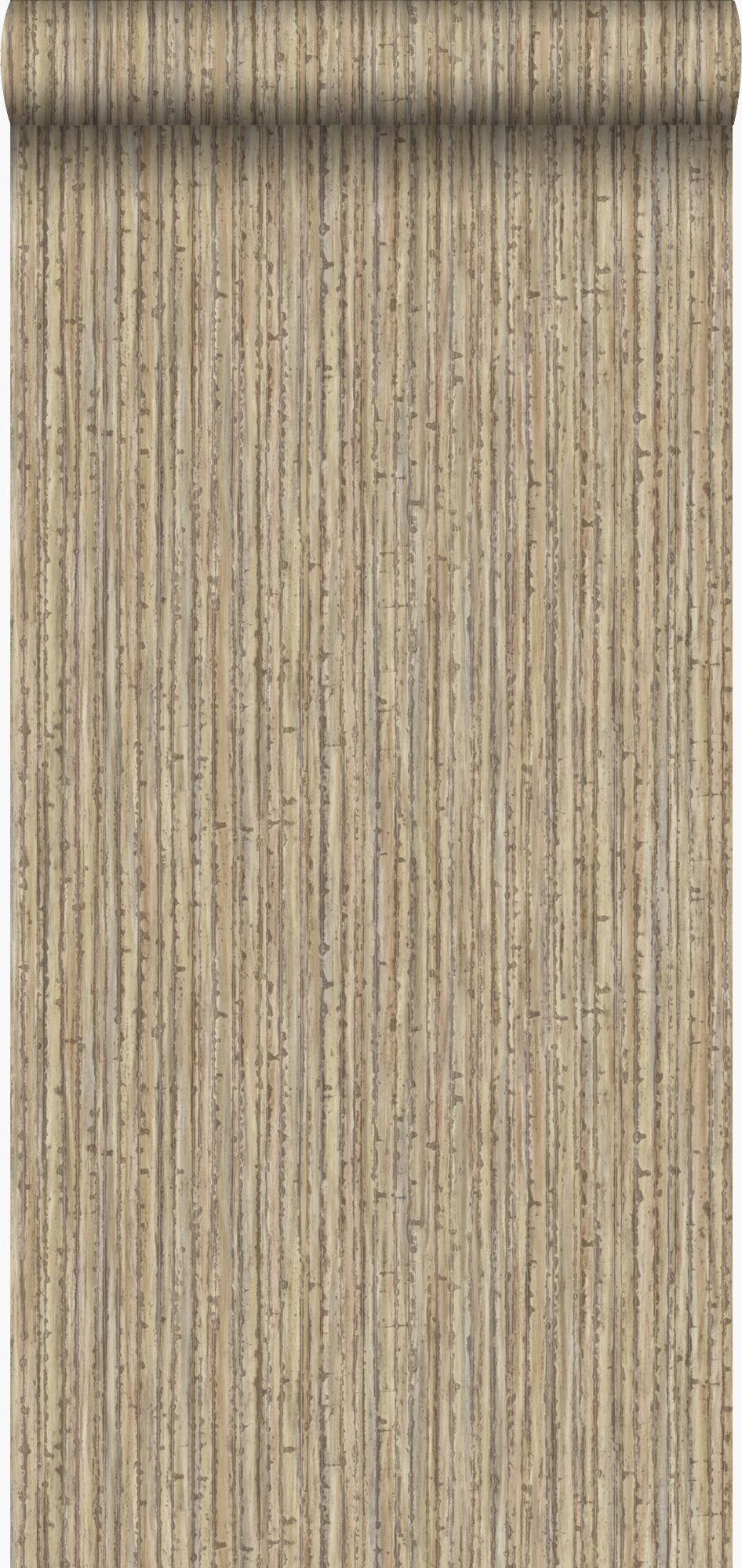 Tapeta bambus jasny brąz - 53 cm x 10.05 m - ORIGIN