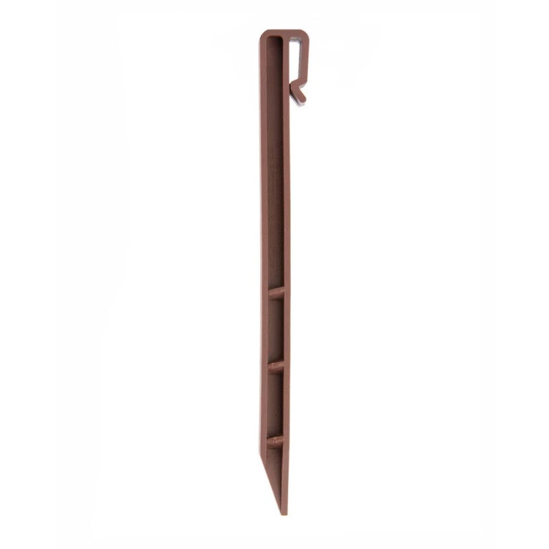 Bordure composite brune | Délimite jardins et allées avec une finition naturelle | Flexible et durable | 13 cm × 12,2 m - 3