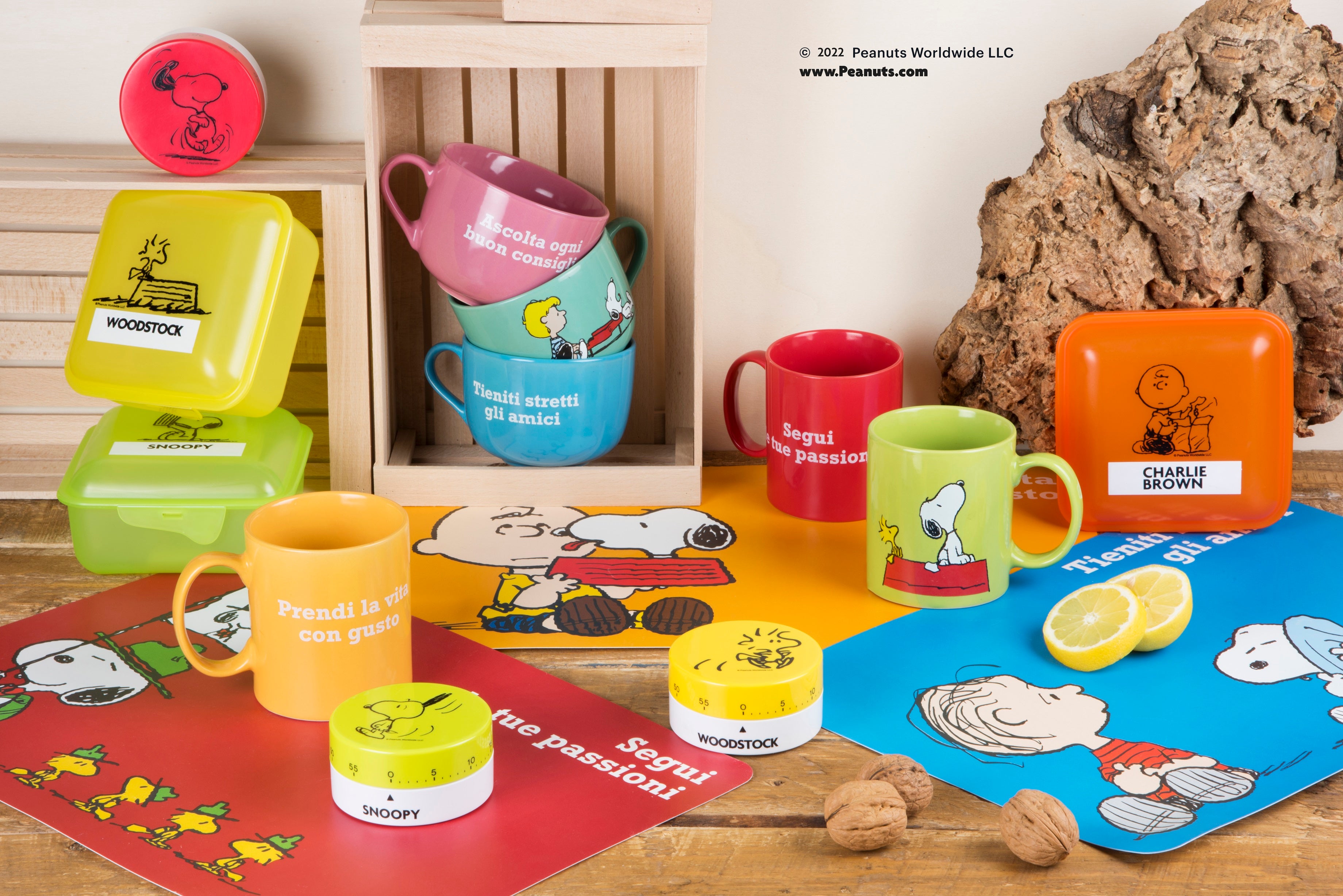 Excelsa Peanuts Pannenlap - Snoopy En Friends Meerkleurig 20 X 20 Cm