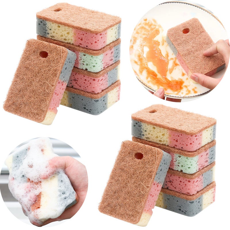 Lot De 10 Éponges De Nettoyage Gundel-Putz Bleues - Anti-Taches, Anti-Rayures & Douces Pour Toutes Surfaces (11 X 6 X 4 Cm)