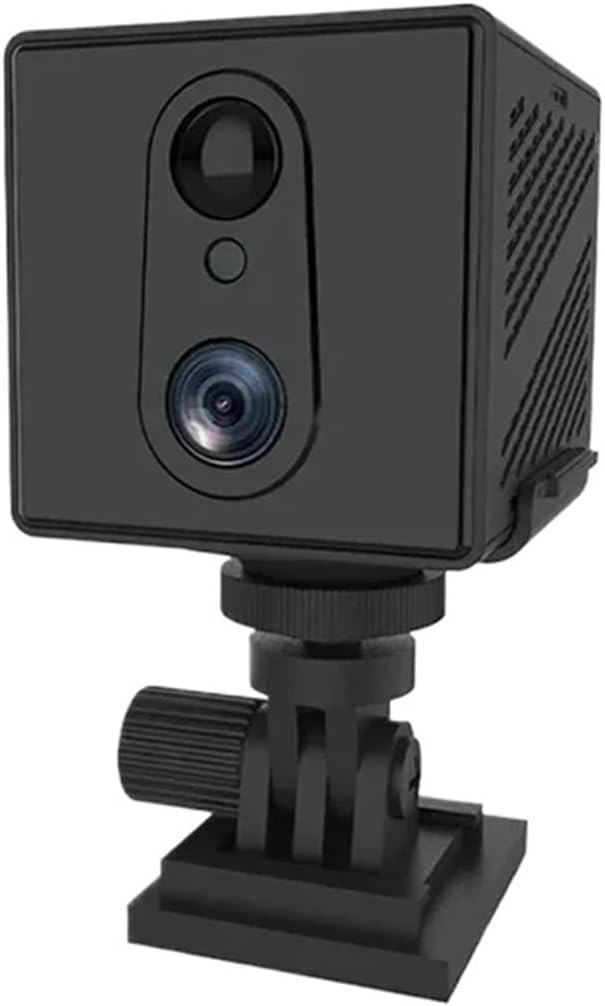 Mini caméra avec carte SIM 4G et batterie 3000 mAh, vision nocturne, détection de mouvement et surveillance de sécurité (4G)