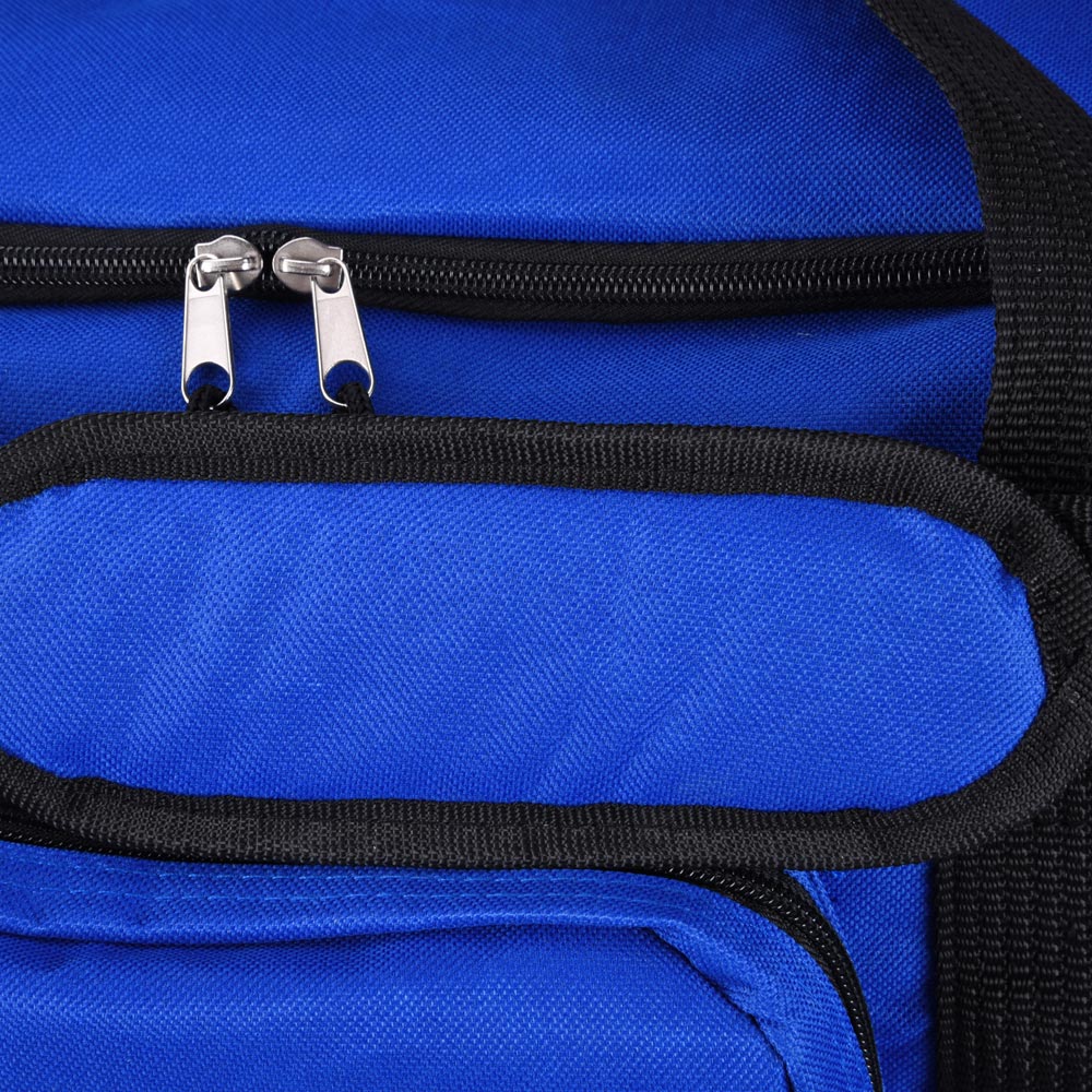 Saco de viagem azul 90L - 3