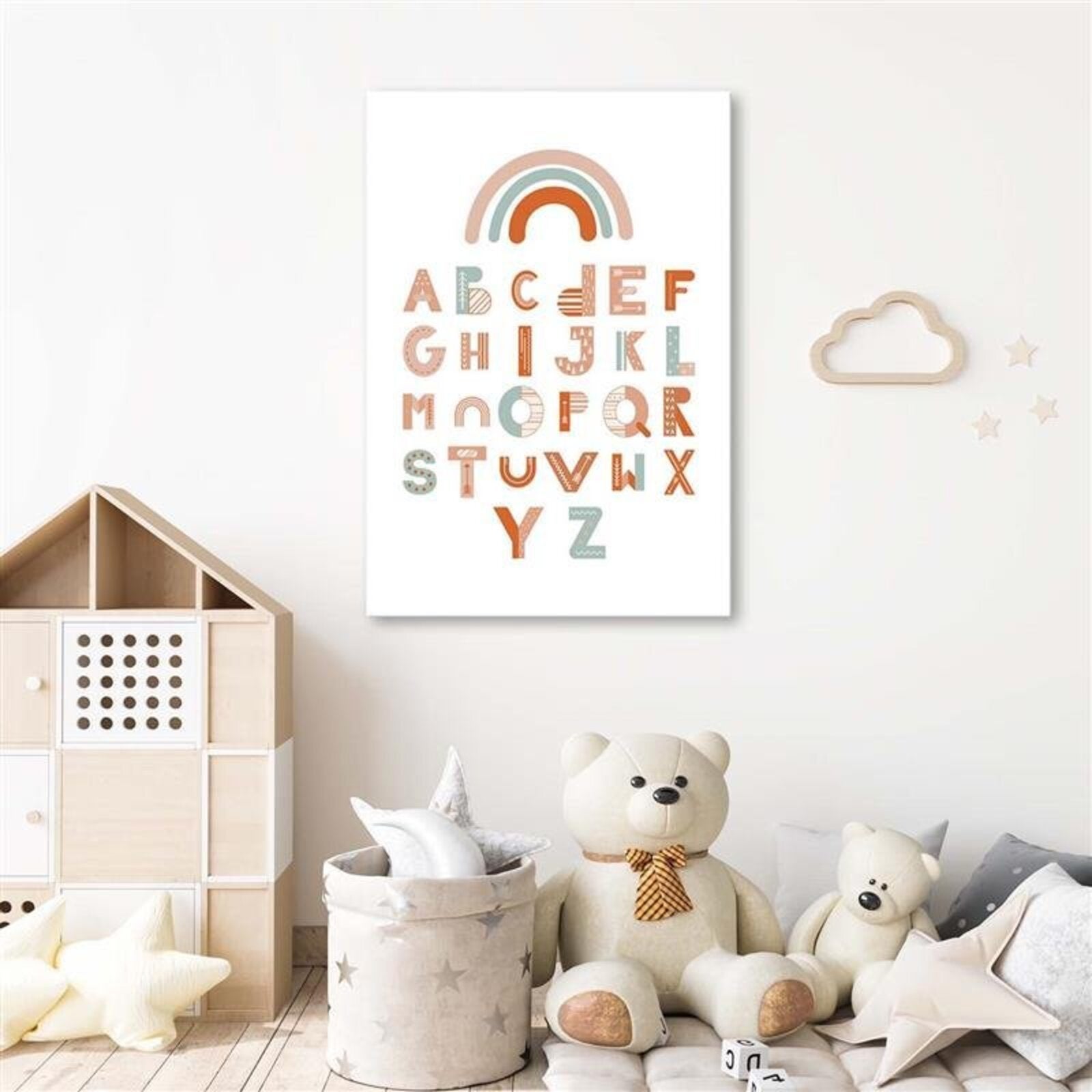 Tableau alphabet - 50 x 70 cm - 2