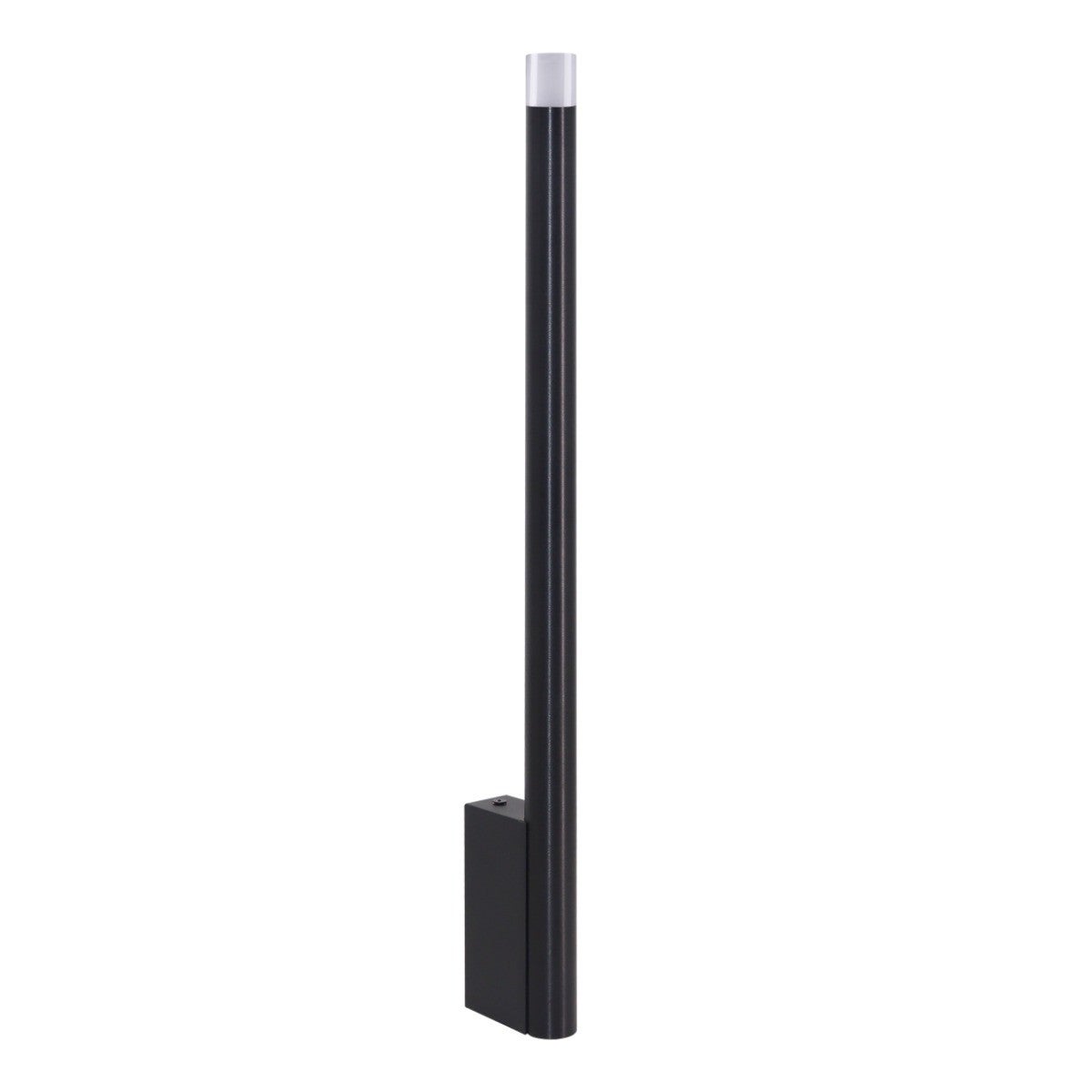 Kinkiet ścienny Glam czarny 1xG9x8W wym: 50 x 2,5 x 6 cm aluminium IP20 Polux