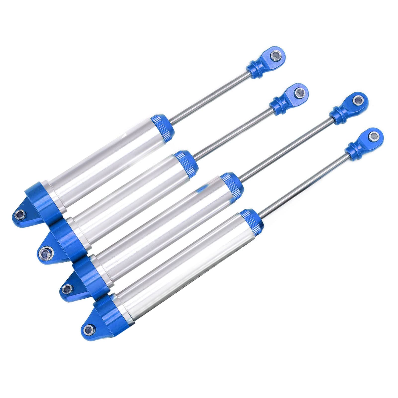 Set di ammortizzatori RC Ammortizzatore anteriore e posteriore in lega di alluminio per TRAXXAS UDR (blu scuro) - 5