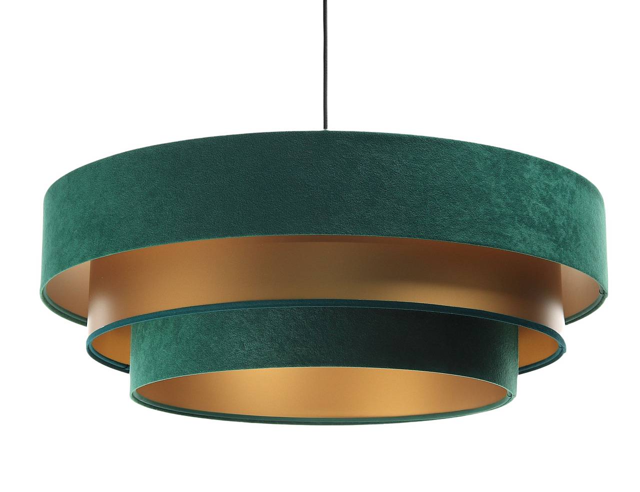 Lampa wisząca TRIO MIX zielona/złota