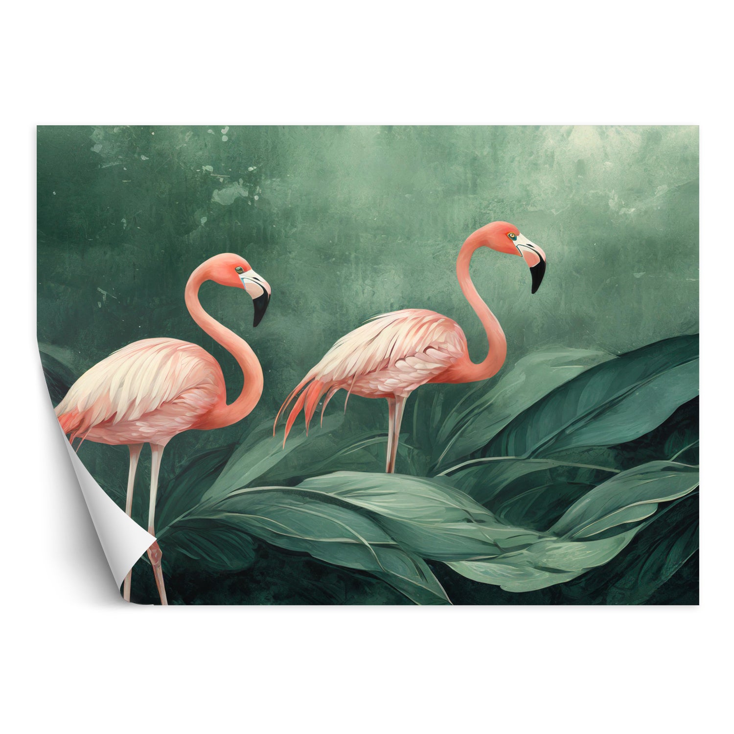 Fototapeta, Botanika Flamingi Natura 300x210