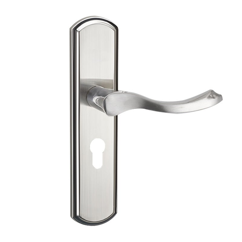 Paire de poignées plaques aluminium 234 mm béquille aileron sans clés