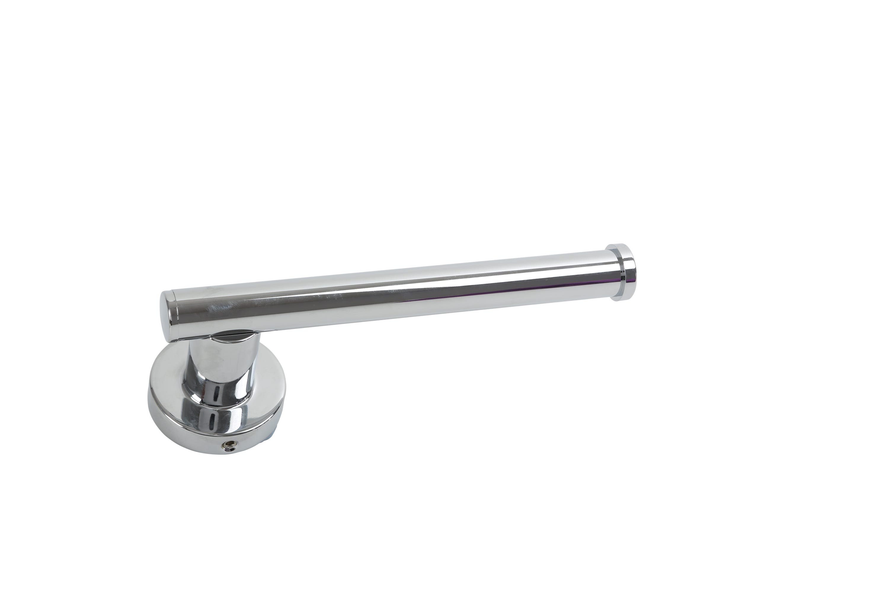 Uchwyt na papier toaletowy Architecture srebrny, samoprzylepny lub przykręcany - 2