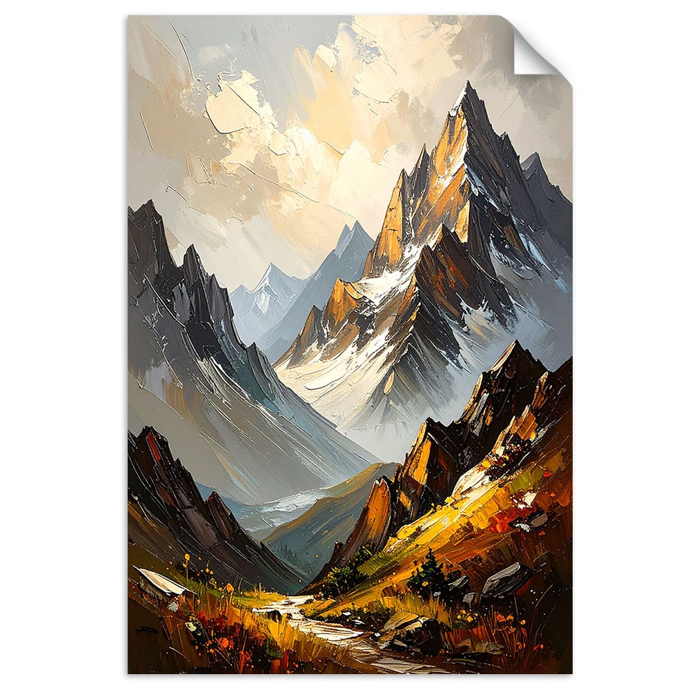 Naklejka samoprzylepna, Krajobraz Pejzaż Góry Natura 40x60