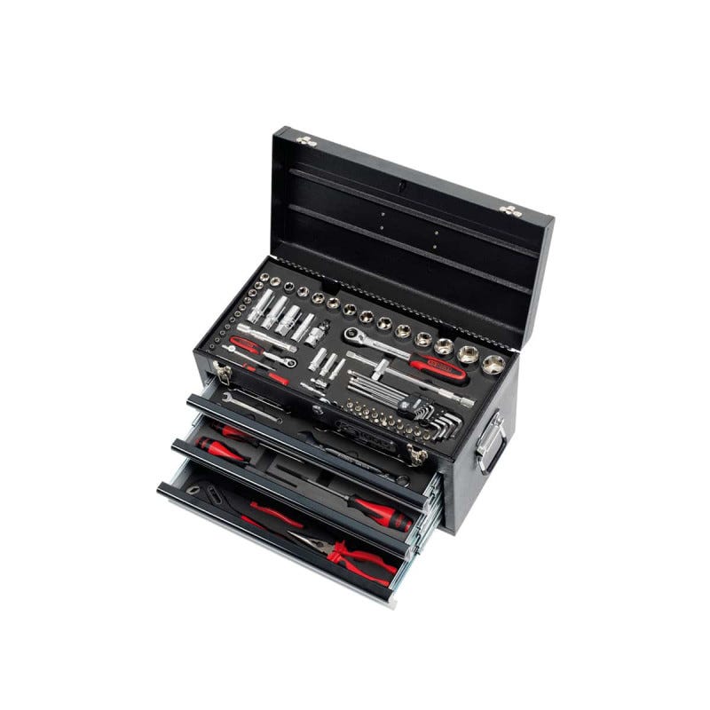 Coffre à outils TRINITY 43x 25 en acier inoxydable Coffre à outils TRINITY 43x 25 en acier inoxydable