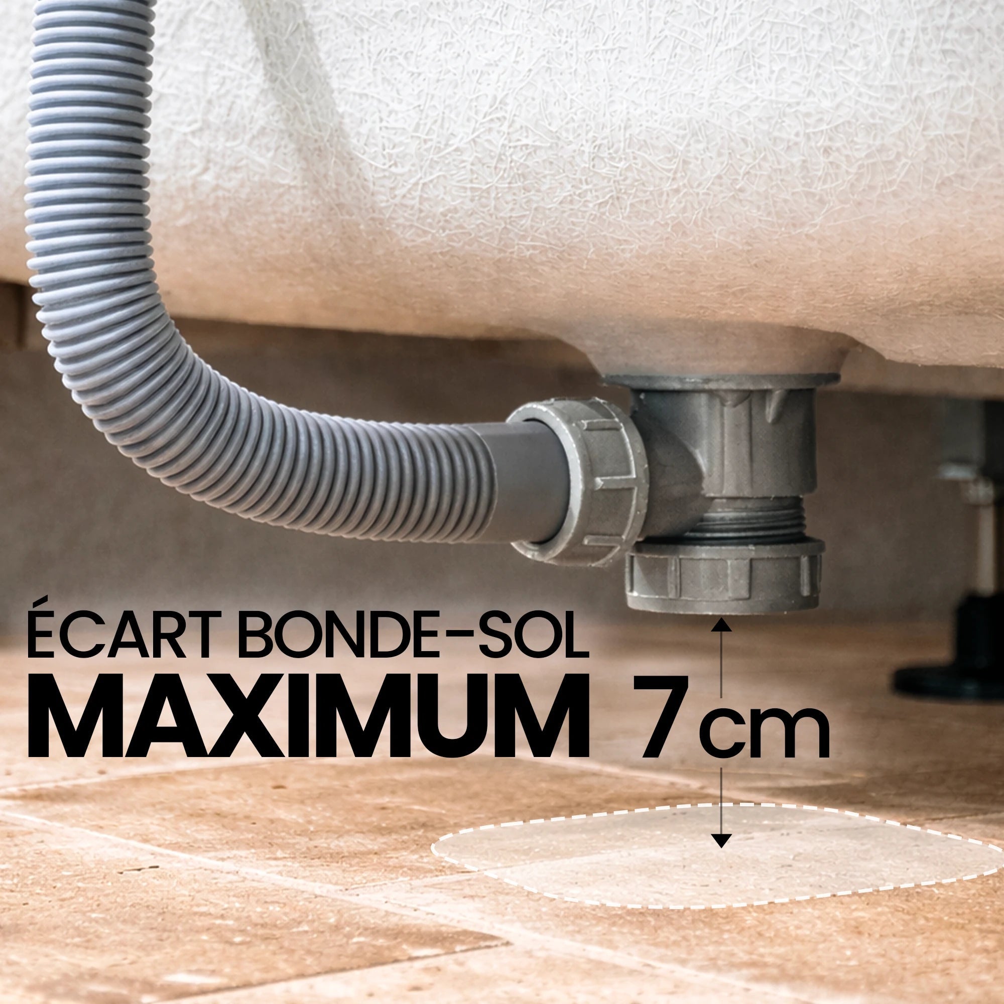 Bundle Mint 160 blanche + robinetterie Infinite chromée 160 x75 x57 cm, by SPALINA - 8