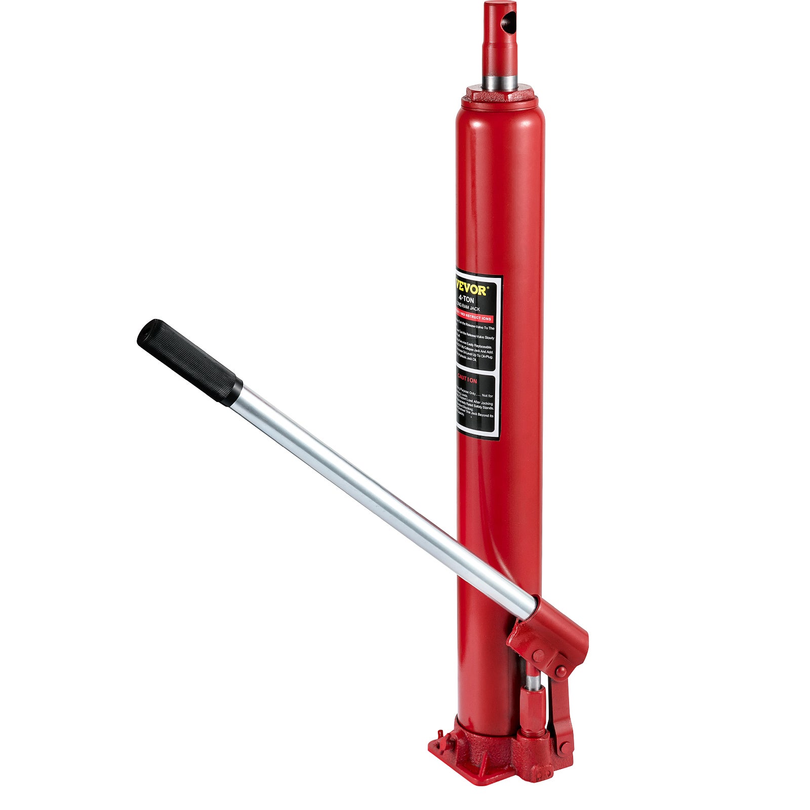 Hydrauliczny podnośnik z długim siłownikiem, ręczna, pojedyncza pompa, podnośnik z silnikiem o udźwigu 4 ton VEVOR