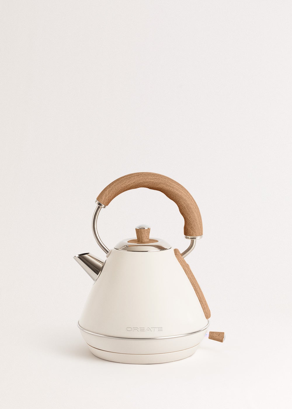 CREATE - Pack grille-pain TOAST RETRO + bouilloire KETTLE RETRO - Blanc cassé - 3