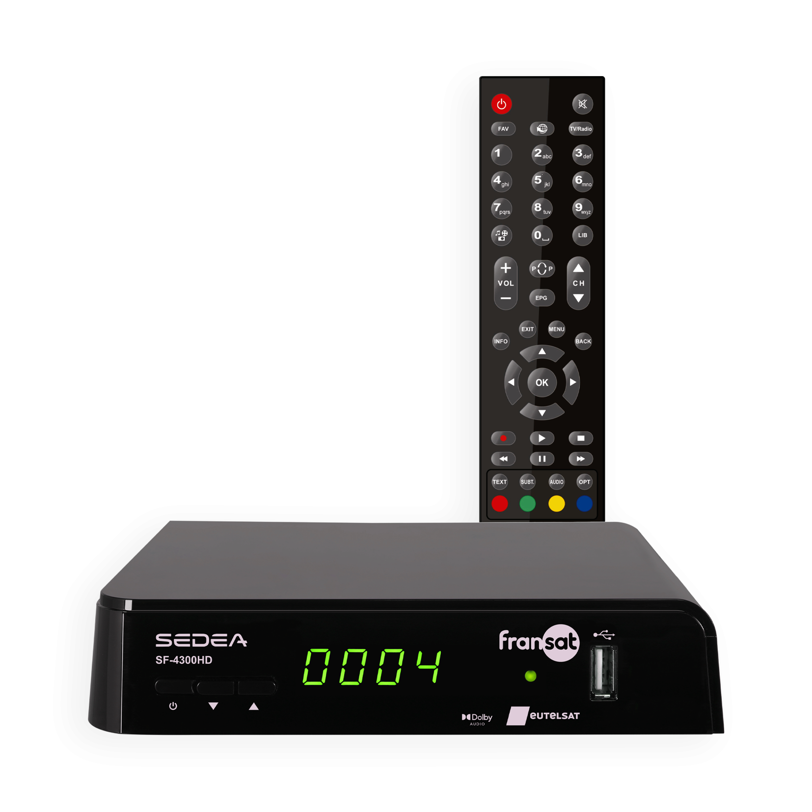 Récepteur Satellite FRANSAT SF 4300 HD - 5
