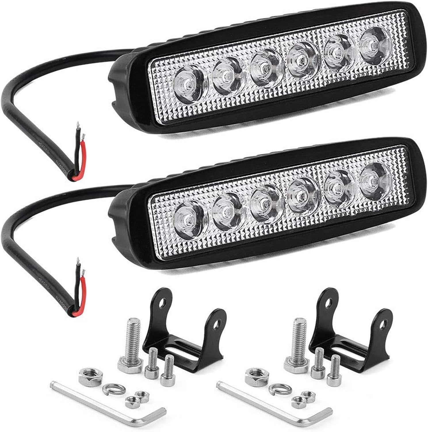 Sztuki Reflektor Roboczy LED Projektor LED Samochodowy Wodoodporny Reflektor Przeciwmgielny LED Reflektory Robocze do Samochodu