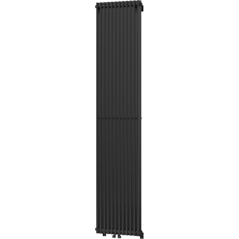 Mexen Kansas grzejnik dekoracyjny 1800 x 420 mm, 1242 W, czarny - W204-1800-420-00-70