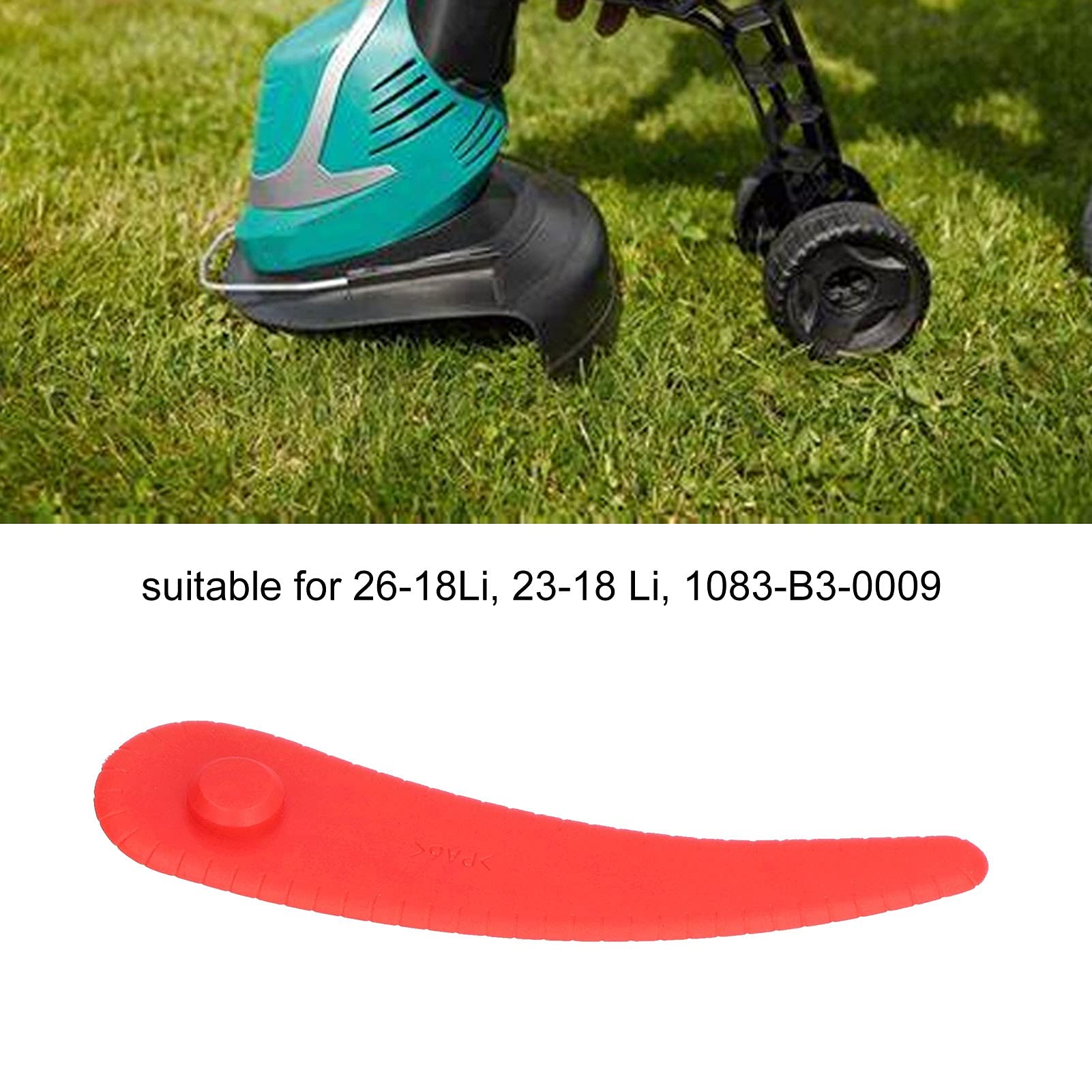 LAME DE TONTE EN ABS DE COULEUR PLASTIQUE POUR TONDEUSE À GAZON DOMESTIQ - 5