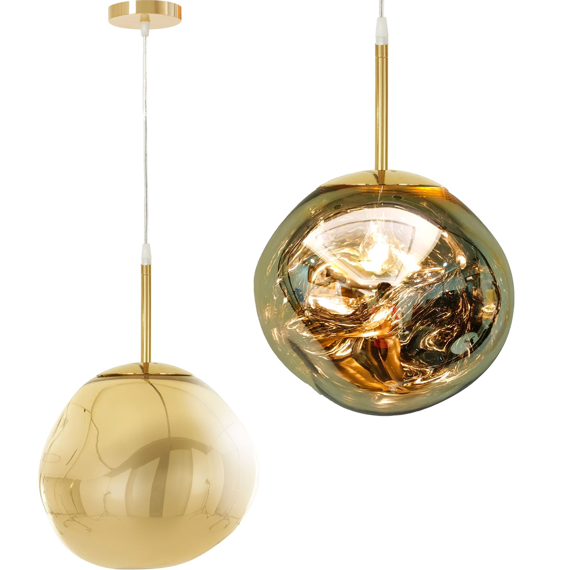 Lampa Sufitowa Wisząca Toolight App331-1Cp Złoty