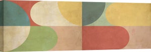 Affiche Toile Abstraite Bauhaus – 50x70 Cm (sans Cadre), Lignes Noires Sur Fond Clair, Décoration Murale Nordique