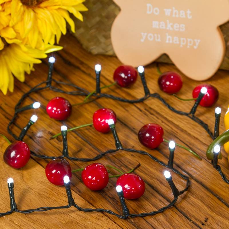 Luci Albero di Natale 320 LED per Interno Esterno colore bianco 14,8 metri - 5