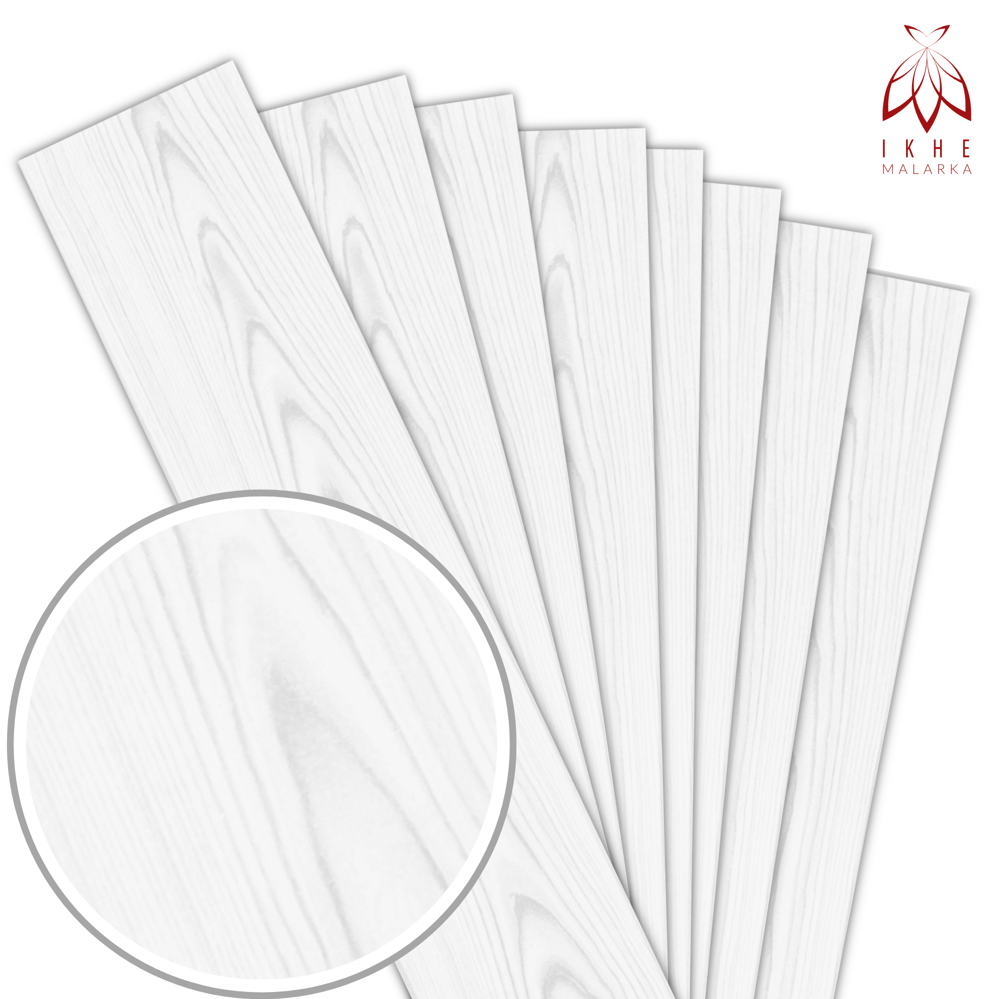 6 m² / 36 pièces dalles de plafond panneaux de plafond lambris en bois aspect imitation POLYSTYRÈNE MATÉRIAU Noyer 2 mm d'épaisseur P02 - 2