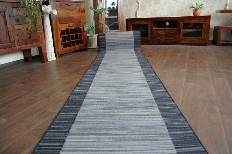 TAPIS DE COULOIR ANTIDÉRAPANT STREIFEN 57 cm anthracite 57x1250 cm - 2