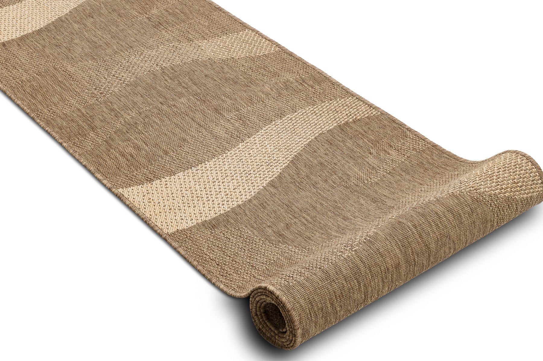 PASSATOIA SIZAL FLOORLUX disegno 20212 coffe / mais 70 cm 70x710 cm - 2